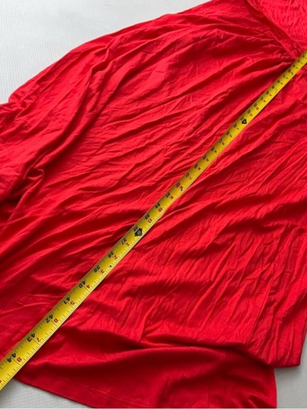 Boden Red Short-Sleeve Midi Dress - Picture 6 of 8